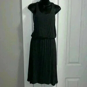 Zenana Outfitters Sleeveless Racerback scoop-neck Stretch A Line Dress Size M